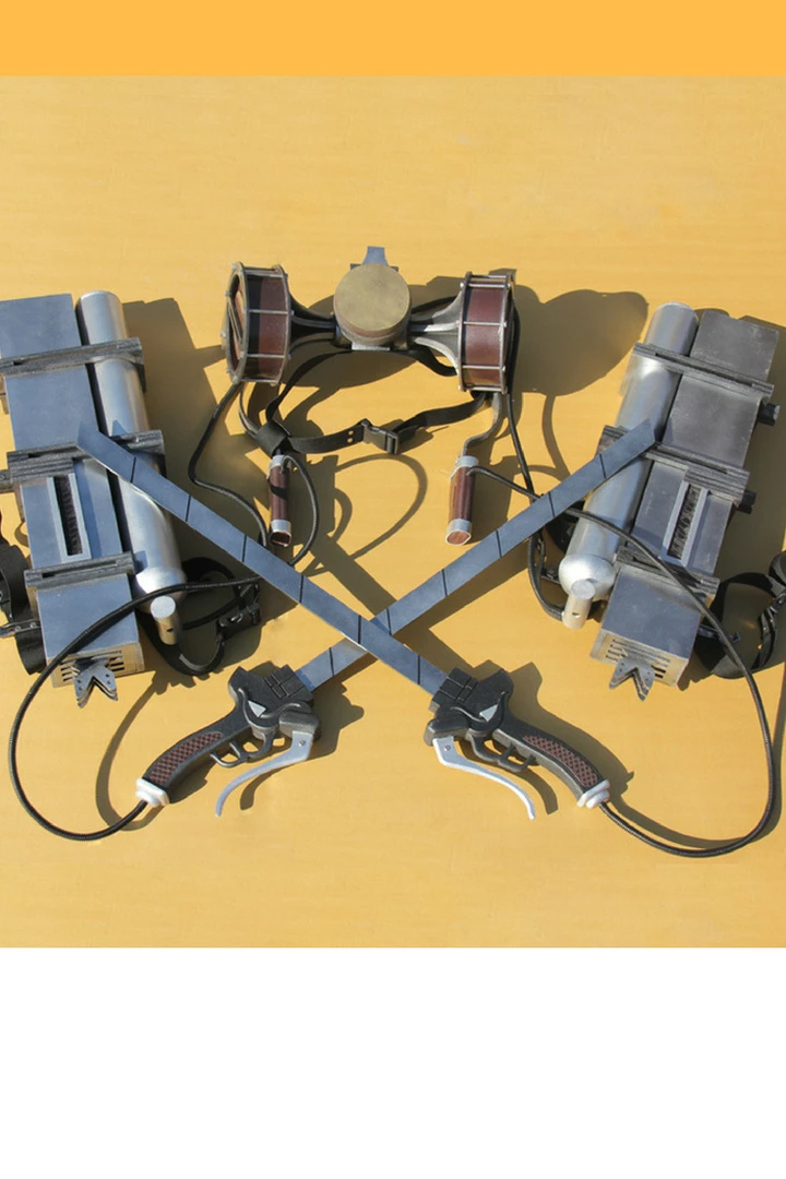 Cosrea Cosplay Props Attack On Titan Three Dimensional Maneuver Gear Cosplay Prop