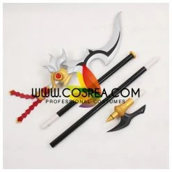 Cosrea Elsword Asura Lance Cosplay Prop