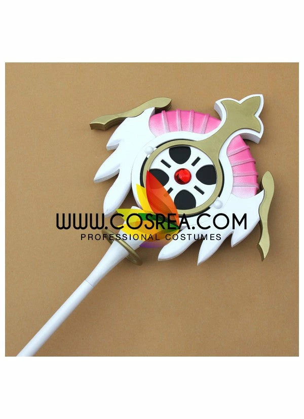 Cosrea Cosplay Props Elsword Elemental Master Aisha Angel Staff Cosplay Prop