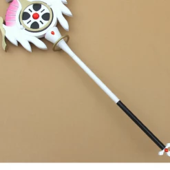 Cosrea Cosplay Props Elsword Elemental Master Aisha Angel Staff Cosplay Prop