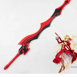 Cosrea Fate Extra Saber Nero Red Cosplay Prop