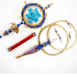 Cosrea Cosplay Props Fate Grand Order Da Vinci Grand Staff Cosplay Prop