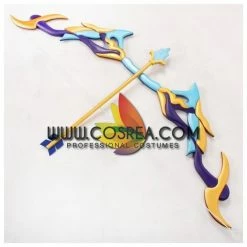 Cosrea Cosplay Props League Of Legends Ashe Amethyst Bow Cosplay Prop