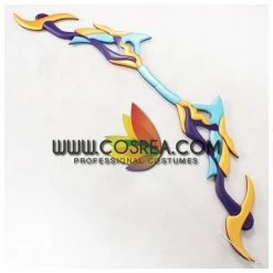 Cosrea Cosplay Props League Of Legends Ashe Amethyst Bow Cosplay Prop