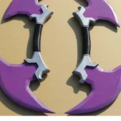 Cosrea League Of Legends Draven Double Blade Cosplay Prop Cosplay Props