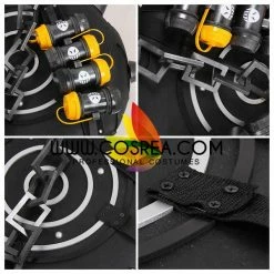 Cosrea Cosplay Props Overwatch Junkrat Grenade And Tire Cosplay Prop