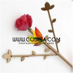 Cosrea Puella Magi Madoka Magica Rose Branch Bow Cosplay Prop Cosplay Props