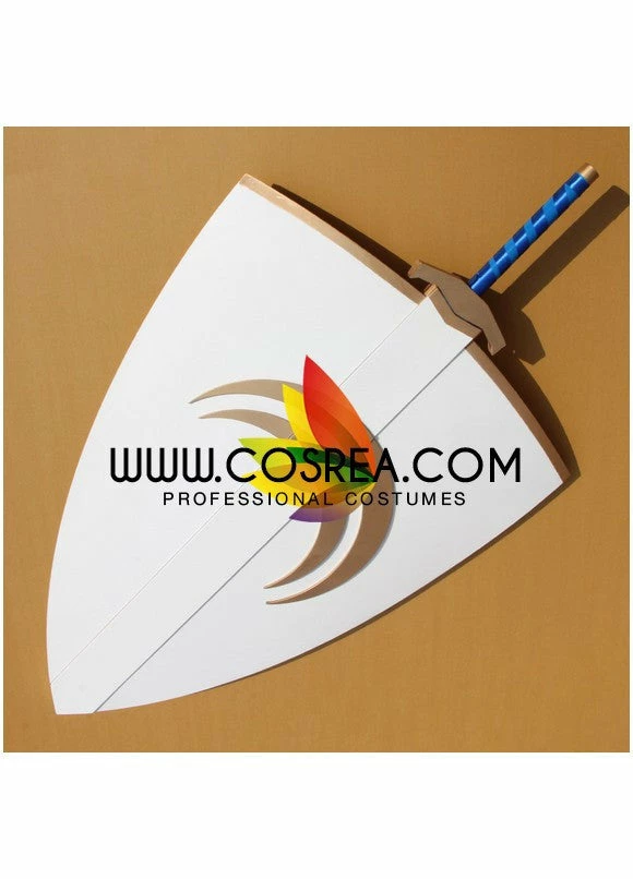 Cosrea Cosplay Props RWBY Juane Arc Crocea Mors Sword With Shield Cosplay Prop