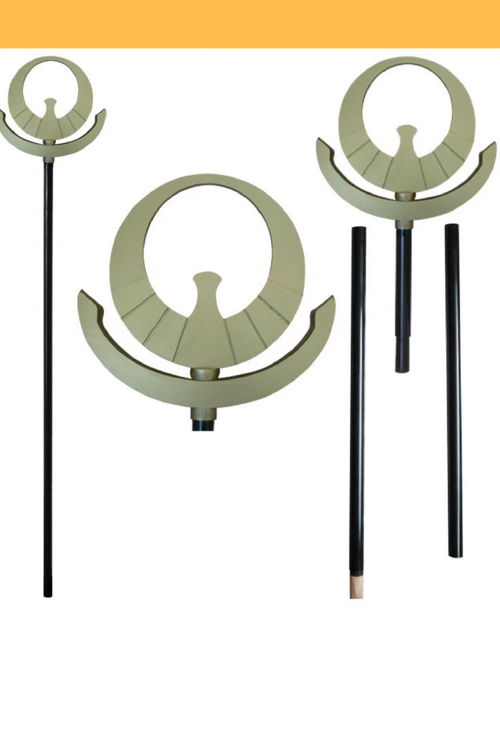Cosrea Saint Seiya Athena Bronze Gold Staff Cosplay Prop Cosplay Props