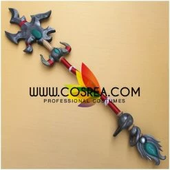 Cosrea Cosplay Props World Of Warcraft Tyrannical Gladiator's Battle Staff Cosplay Prop