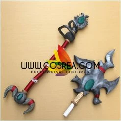 Cosrea Cosplay Props World Of Warcraft Tyrannical Gladiator's Battle Staff Cosplay Prop