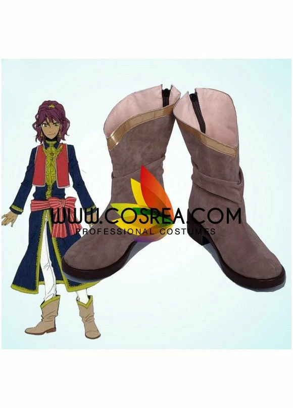 Cosrea Black Butler Prince Soma Asman Kadar Cosplay Shoes
