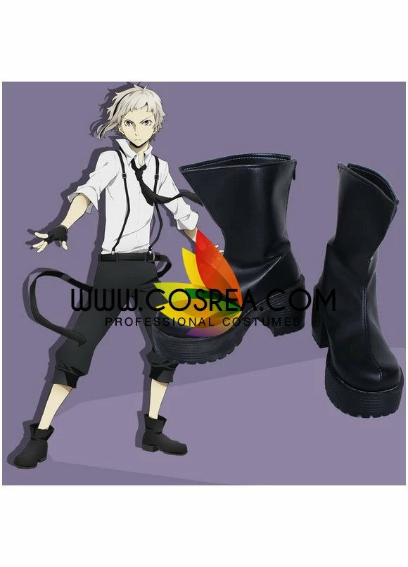 Cosrea Bungo Stray Dogs Atsushi 8CM Heel Cosplay Shoes
