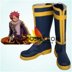Cosrea Fairy Tail Natsu Dragneel Cosplay Shoes