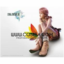 Cosrea Final Fantasy 13 Vanille Cosplay Shoes