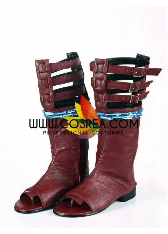 Cosrea Final Fantasy 13 Fang Cosplay Shoes