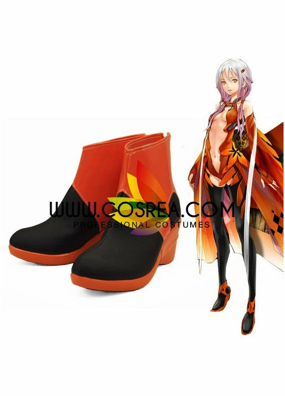 Cosrea Guilty Crown Inori Battle Cosplay Shoes