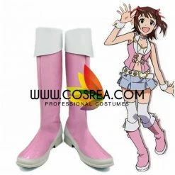 Cosrea Idolmaster PU Leather Cosplay Shoes