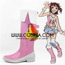 Cosrea Idolmaster PU Leather Cosplay Shoes