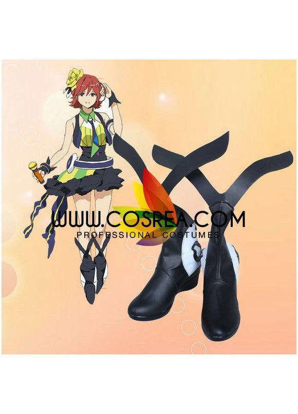 Cosrea Macross Delta Kaname Buccaneer Cosplay Shoes