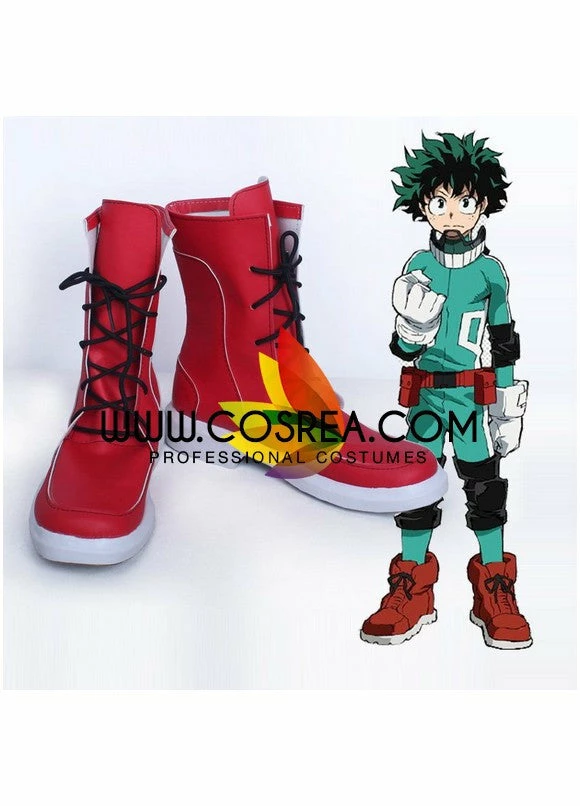 Cosrea My Hero Academia Izuku Midoriya Cosplay Shoes
