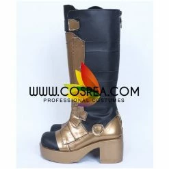 Cosrea Overwatch Soldier 76 Golden Cosplay Shoes