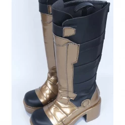 Cosrea Overwatch Soldier 76 Golden Cosplay Shoes