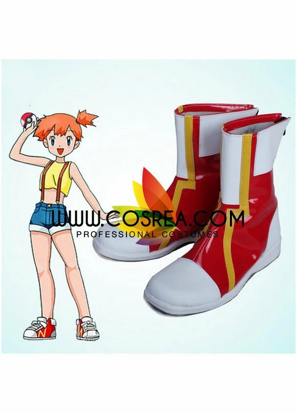 Cosrea Pokemon Misty Cosplay Shoes