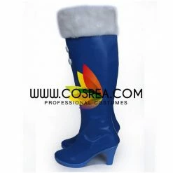 Cosrea Vocaloid Snow Miku Cosplay Shoes