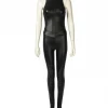 Cosrea Alita Battle Angel PU Leather Cosplay Costume TV & Movies