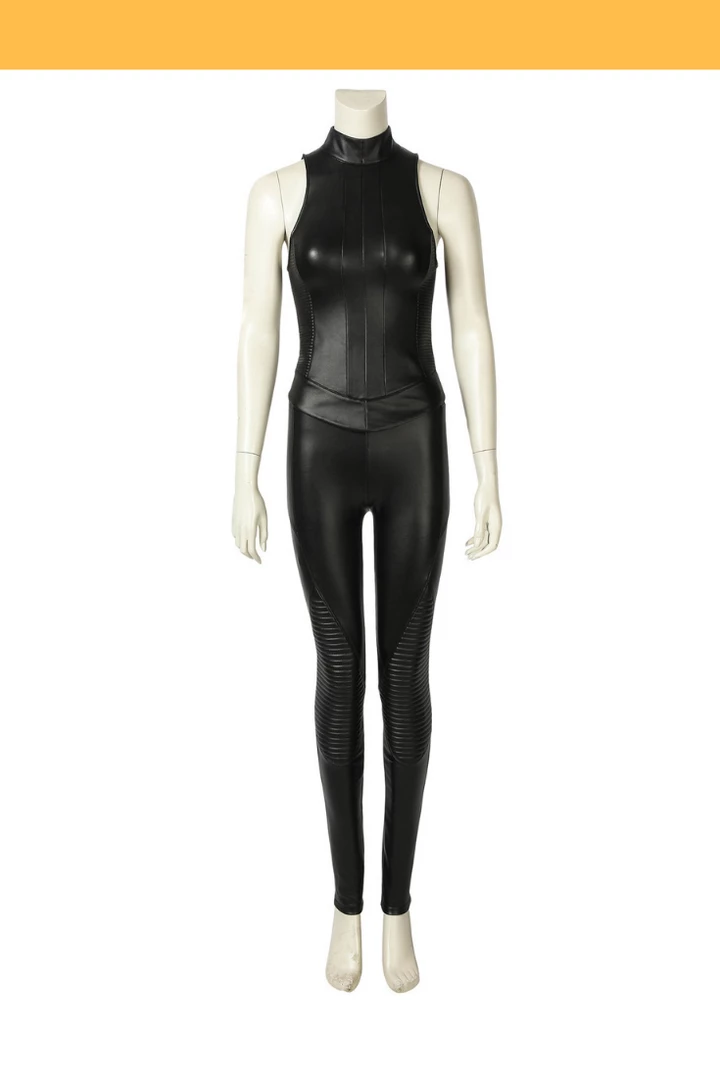 Cosrea Alita Battle Angel PU Leather Cosplay Costume TV & Movies