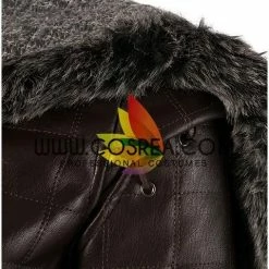Cosrea Arya Stark Season 8 Game Of Thrones Dark PU Leather Version Cosplay Costume
