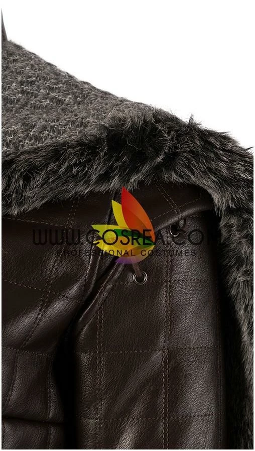 Cosrea Arya Stark Season 8 Game Of Thrones Dark PU Leather Version Cosplay Costume