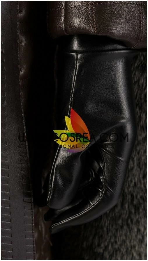 Cosrea Arya Stark Season 8 Game Of Thrones Dark PU Leather Version Cosplay Costume