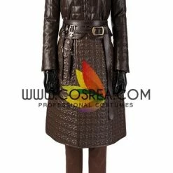 Cosrea TV & Movies Arya Stark Season 8 Game Of Thrones PU Leather Cosplay Costume