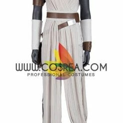 Cosrea Rey The Rise Of Skywalker Star Wars Beige Cosplay Costume