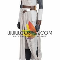 Cosrea Rey The Rise Of Skywalker Star Wars Beige Cosplay Costume