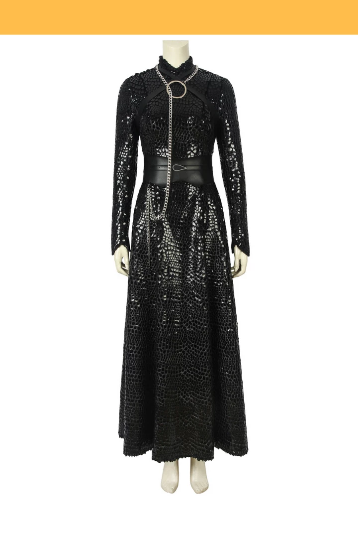 Cosrea Sansa Stark Season 8 Game Of Thrones PU Leather Cosplay Costume