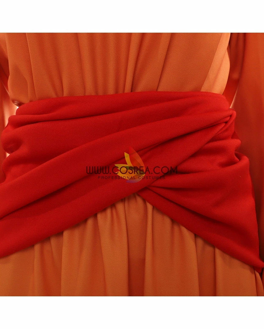 Cosrea Star Wars Padme Amidala Flame Colored Robes Cosplay Costume TV & Movies