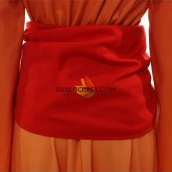 Cosrea Star Wars Padme Amidala Flame Colored Robes Cosplay Costume TV & Movies