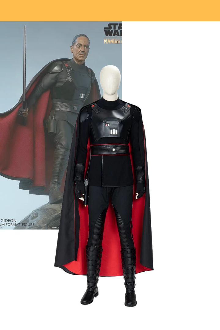 Cosrea TV & Movies Star Wars The Mandalorian Moff Gideon Cosplay Costume