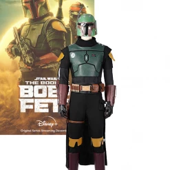Cosrea TV & Movies The Book Of Boba Fett Complete Cosplay Costume