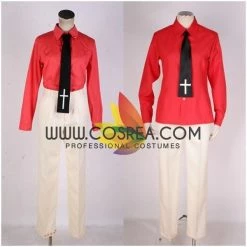 Cosrea Umineko When They Cry Battler Ushiromiya Cosplay Costume
