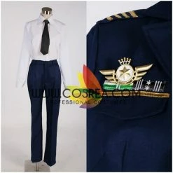 Cosrea Anime Costumes Uta No Prince Sama Shining Airlines Pilot Captain Commander Uniform Cosplay Costume