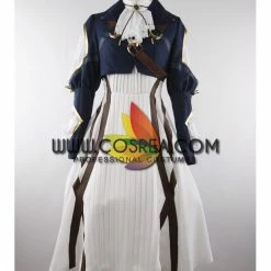 Cosrea Anime Costumes Violet Evergarden Suede Leather Cosplay Costume