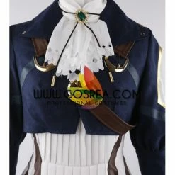 Cosrea Anime Costumes Violet Evergarden Suede Leather Cosplay Costume