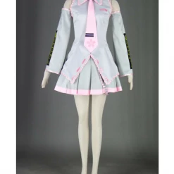 Cosrea Vocaloid Hatsune Miku Sakura Light Cosplay Costume Anime Costumes