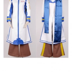 Cosrea Anime Costumes Vocaloid Kaito Satin Fabric Cosplay Costume