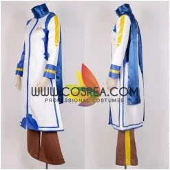 Cosrea Anime Costumes Vocaloid Kaito Satin Fabric Cosplay Costume