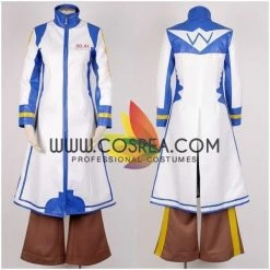 Cosrea Anime Costumes Vocaloid Kaito Satin Fabric Cosplay Costume